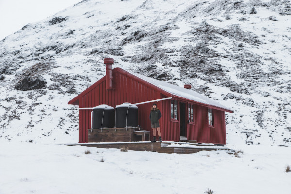 Brewster Hut in the Mount Aspiring National Park. It can be visited as a day trip, but well worth overnighting in winter. PHOTOS/WEKA_ADVENTURES