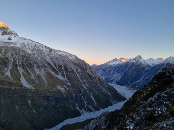 Looking back down the valley from the top of a scree chute.&amp;amp;amp;amp;amp;amp;amp;amp;amp;amp;nbsp;