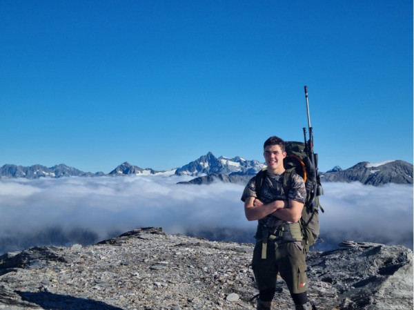 Tom on the summit