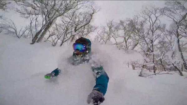 Typical Hokkaido skiing conditions. PHOTO/SUPPLIED