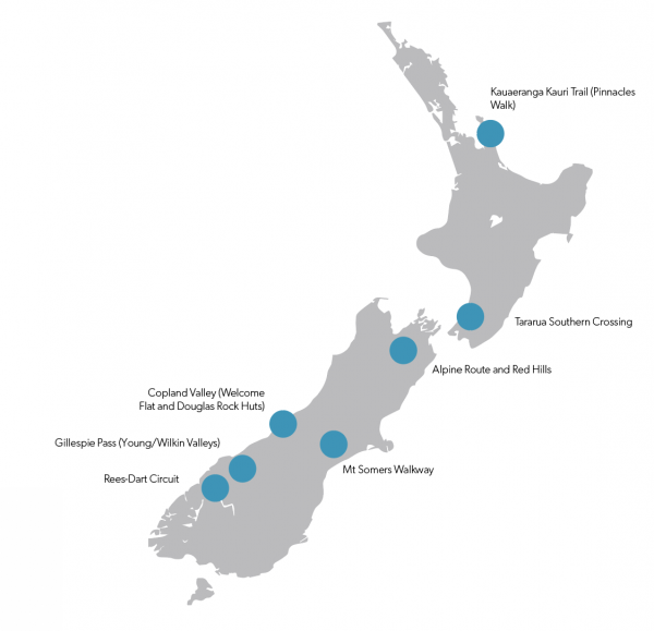 Tramping Video series Two Filming Locations