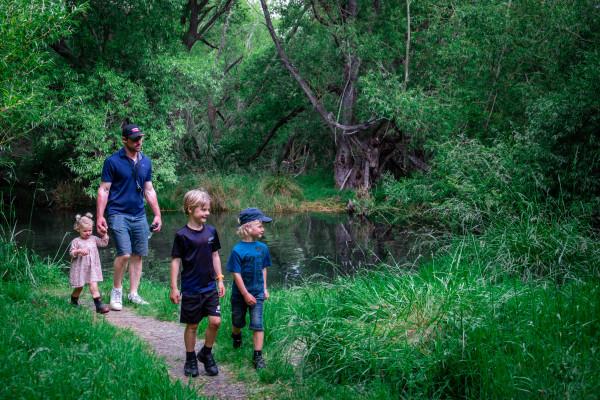 Harts Creek Backyard Travel Family