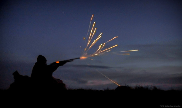 Duck shooting season