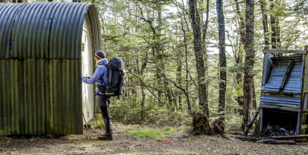 Leaving bivvy Jo Stilwell