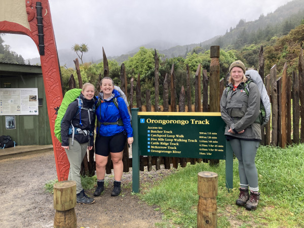 Entrance to the Orongorongo Track