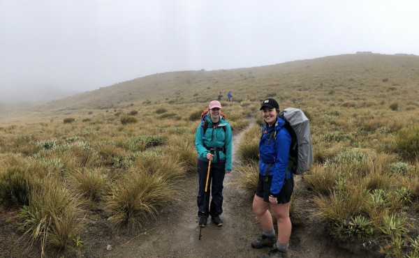 Marli and Beckie Filming | Mt Somers 