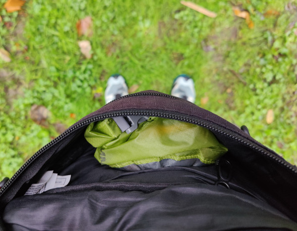 PLB kept safely in a bumbag | Dunc Wilson