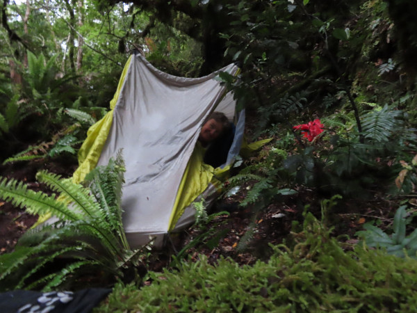 The couple’s emergency shelter.&amp;amp;amp;amp;nbsp;PHOTO/ANDY REID