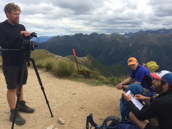 Tramping Video Series Filming Fiordland