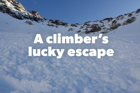 Thumbnail of A Climber's Lucky Escape Story