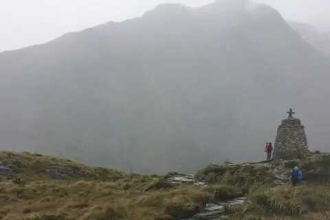 Thumbnail of Mackinnon Pass Summit, Milford, Fiordland