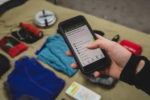Thumbnail of Plan My Walk packing Caleb Smith
