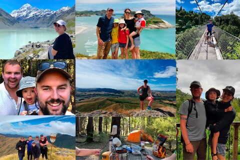 Thumbnail of MSC team and their family