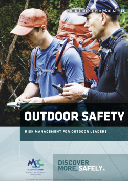 Outdoor Safety handbook